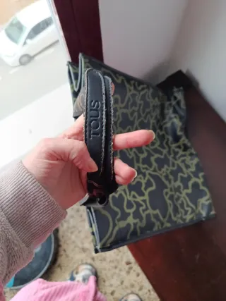 Bolso Tous Negro y Verde