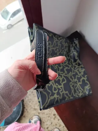 Bolso Tous Negro y Verde