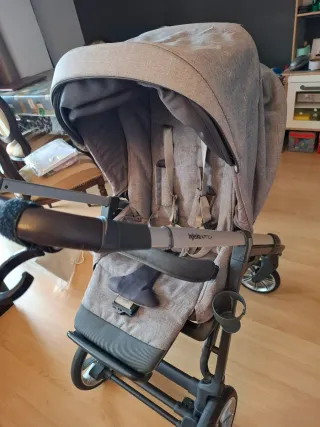 Carro Bebé Inglesina Aptica Gris