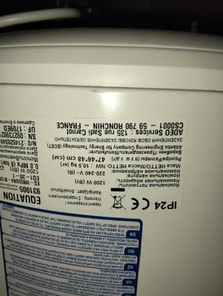 Calentador de agua eléctrico 30L Venta en persona
