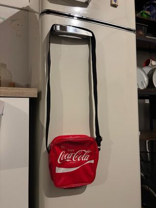 Bolso bandolera Cocacola Rojo