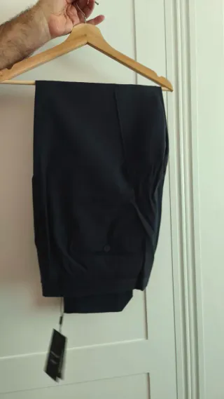 Traje Massimo Dutti Azul marino