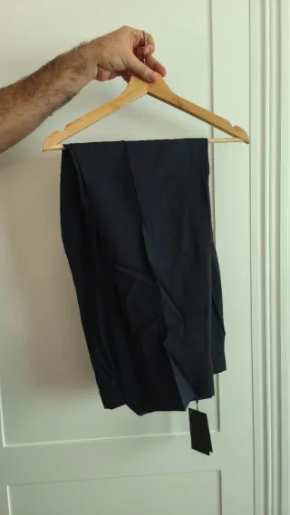 Traje Massimo Dutti Azul marino