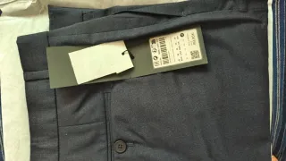 Traje Massimo Dutti Azul marino