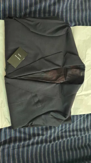 Traje Massimo Dutti Azul marino