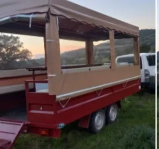 JARDIINERA CARRIOLA REMOLQUE ROMERIA ROCÍO MANOLIT