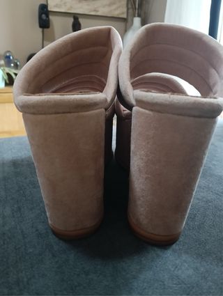 Zapatos de cuña Baltarini rosas