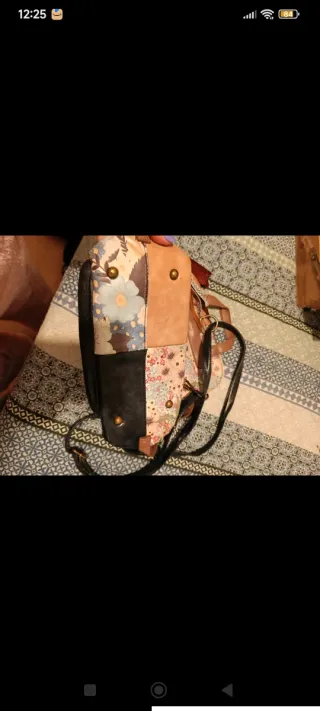 Mochila Sweet Candy Negra y Rosa