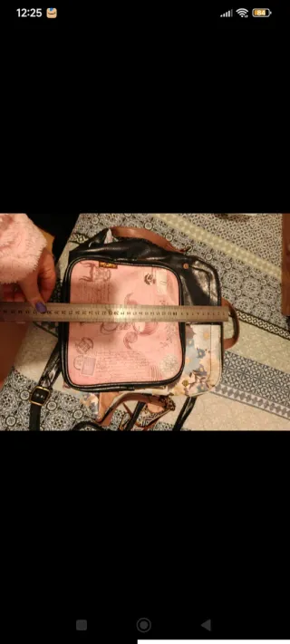 Mochila Sweet Candy Negra y Rosa