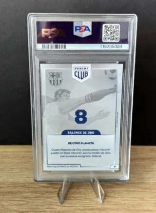 Carta Messi Panini Supreme 2024-25 PSA 10