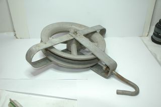 Bloque de polea con gancho, garrucha