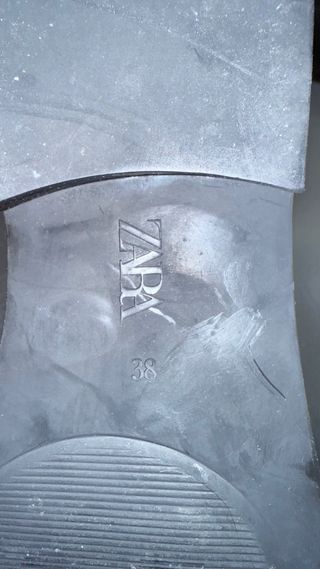 Botas Zara Piel Talla 38