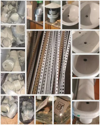 Lote materiales construcción