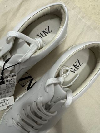 Zapatillas Zara Hombre Blancas