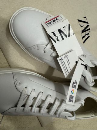 Zapatillas Zara Hombre Blancas