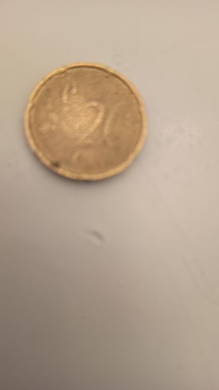Moneda 20 céntimos Cervantes
