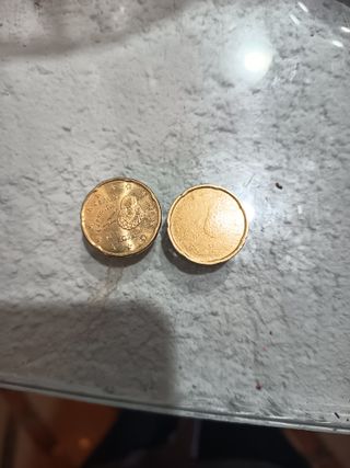 Moneda 20 céntimos Cervantes