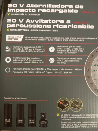 Parkside Atornillador de Impacto profesional coche