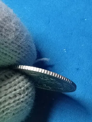 Moneta 1/2 Mark Germania 1909 Argento