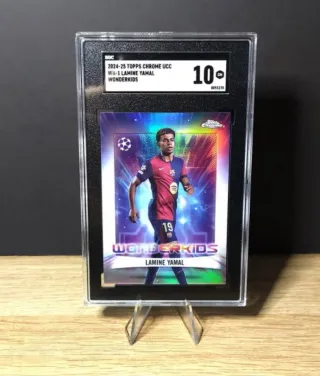 Carta Lamine Yamal 2024-25 Topps Chrome UCC