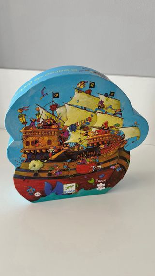 Puzzle Barco Pirata Barberousse