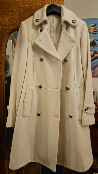 Cappotto bianco - elegante e raffinato