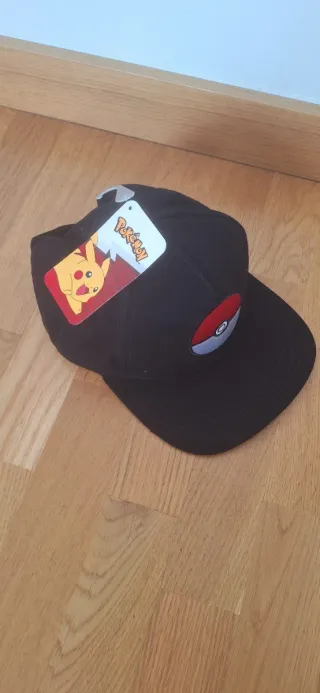 Gorra Pokémon Negra Pikachu