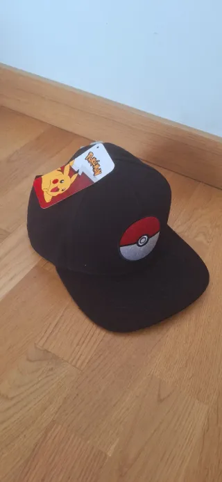 Gorra Pokémon Negra Pikachu