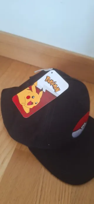 Gorra Pokémon Negra Pikachu