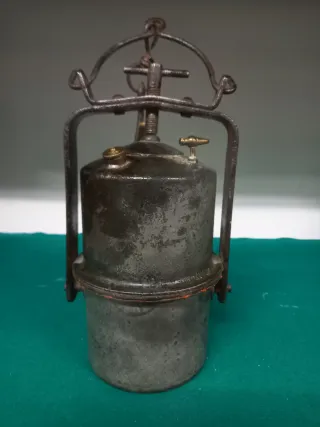 Lampara minera carburo, entrega en mano en leganes
