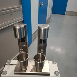 Batidora de helado profesional doble