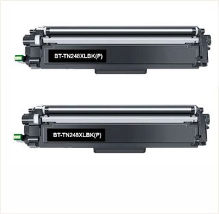 2x Brother TN248XL Toner Negro