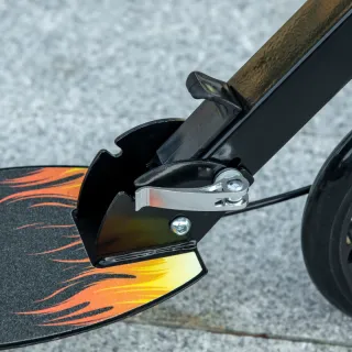 Patinete Plegable Negro 86x35x93-103 cm