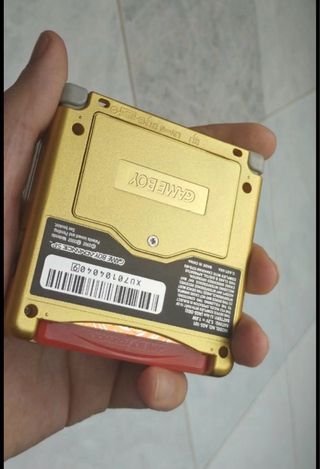 Nintendo Game Boy Advance SP Dorada