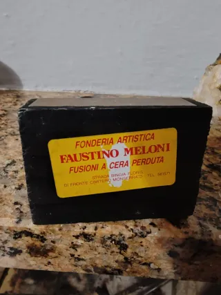 Bronzetto Nuragico Sardo Arciere Fausto Meloni