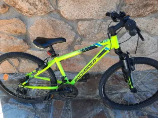 Bicicleta Rockrider ST 500 Verde