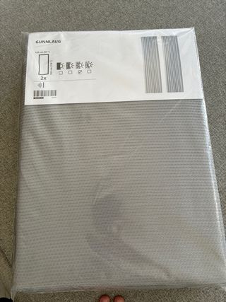 Cortinas Gunnlaug Ikea Gris 145x300cm