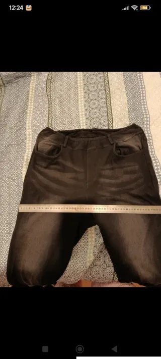 Leggins efecto vaquero y efecto desgastado