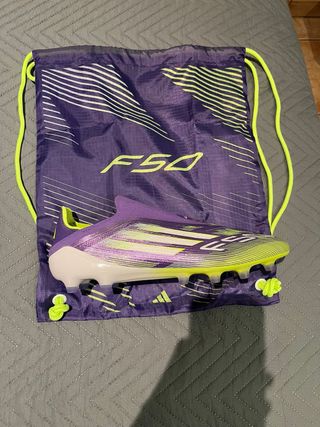Botas de fútbol Adidas F50 Morado/Verde