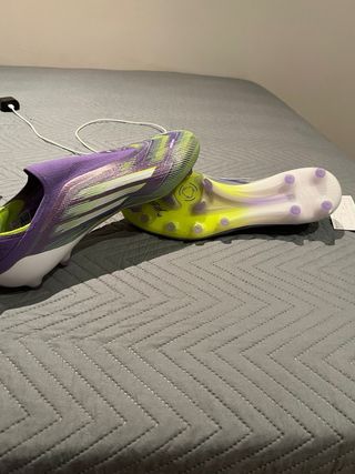 Botas de fútbol Adidas F50 Morado/Verde