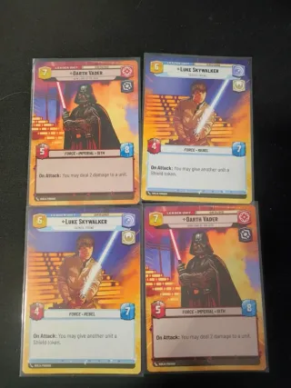 Star Wars Deckbuilding Game Promo Luke/Vader