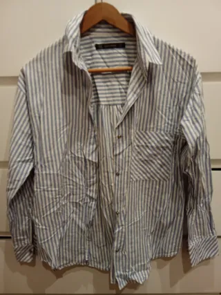 Camisa de rayas para mujer