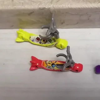 Monopattini,Kinder Sorpresa 2016-16. Set 4 pezzi.