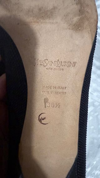 Yves Saint Laurent Vintage Tacones Negros