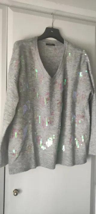 Jersey Parfois lentejuelas talla única