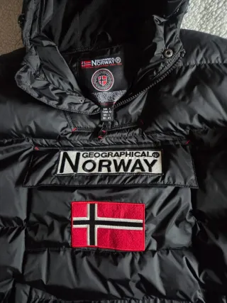 Chaqueta Geographical Norway Negra