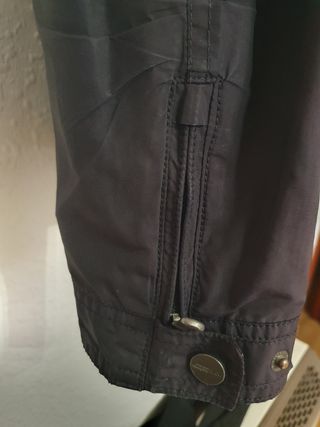 Cazadora hombre negra talla S