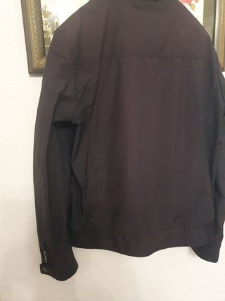 Cazadora hombre negra talla S
