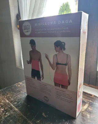 Mini Sauna Daga Termorreductora.