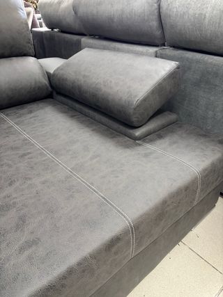 Sofá Rinconera Gris Forma U